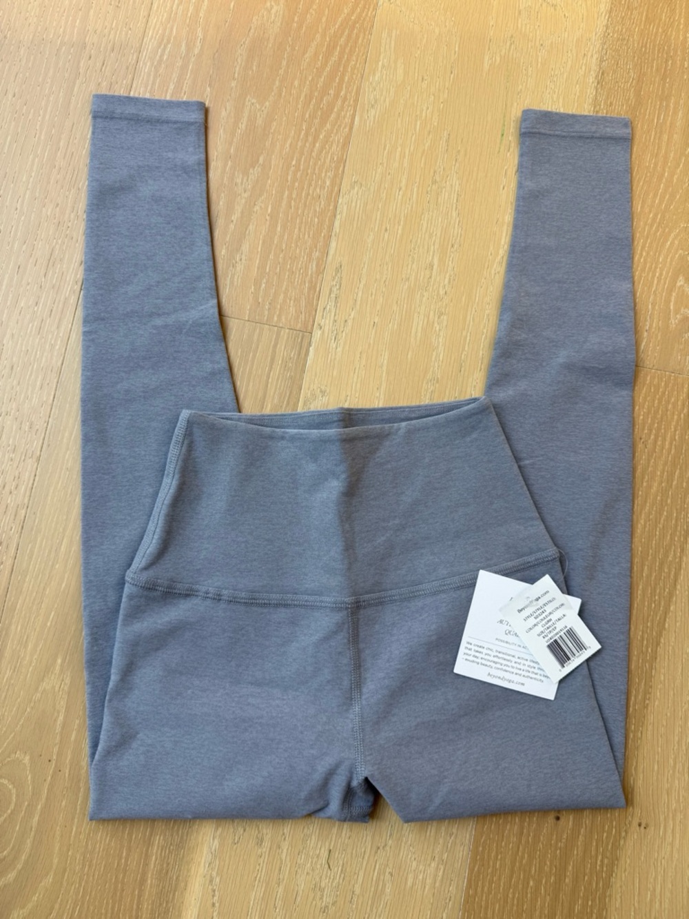 NWT Beyond Yoga Spacedye Gray Heather leggings
